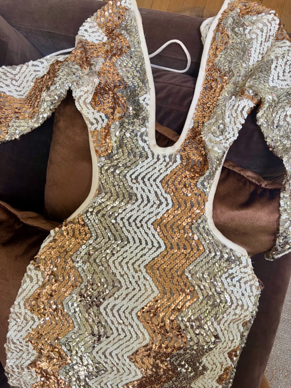 Missoni Vintage Sequin Backless Gown - Picture 10 of 15